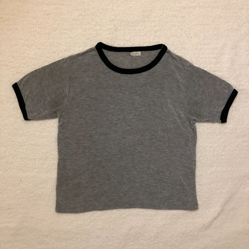 Brandy Melville Gray T-shirt